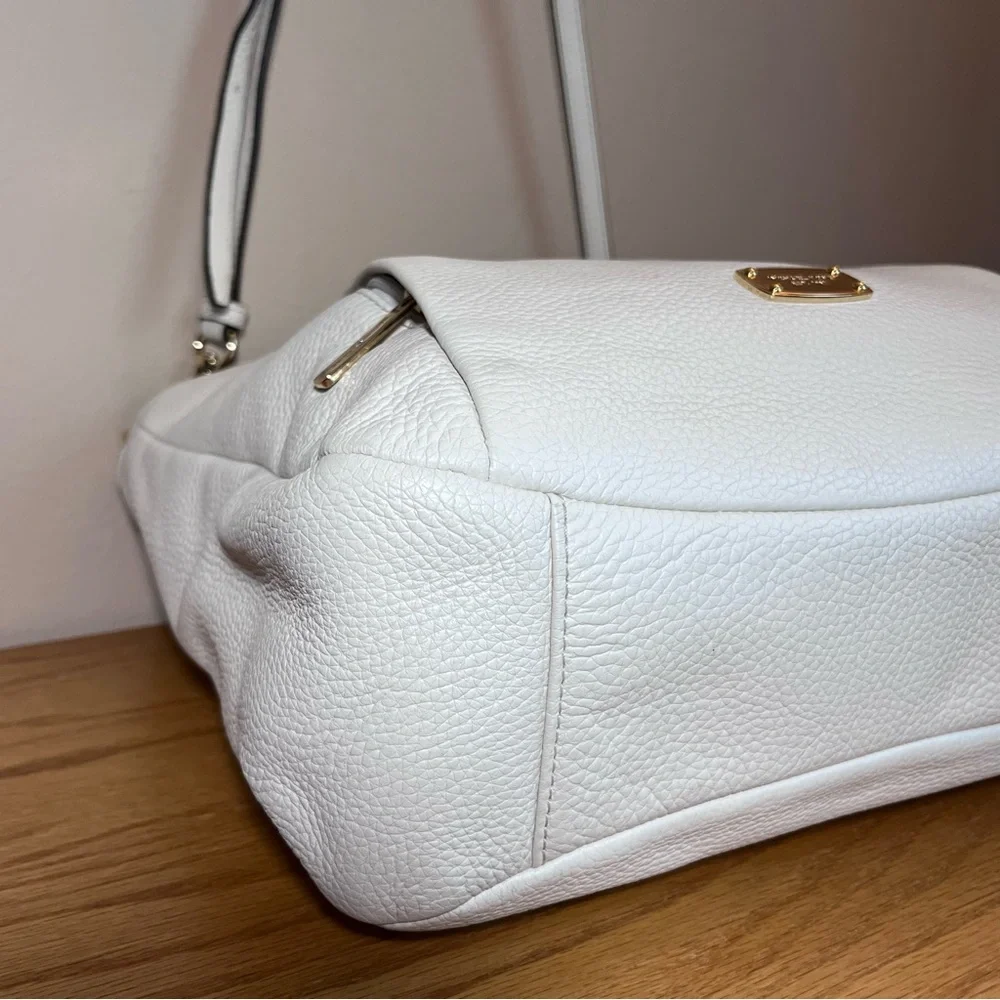 Michael Kors Hallie Large Leather Shoulder Tote/ Hobo Bag - Picture 8 of 15